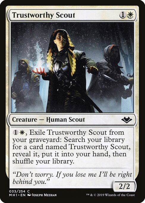 Trustworthy Scout (MH1 33) [Modern Horizons]