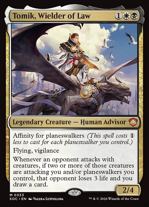 Tomik, Wielder of Law (SOC 333) [Secrets of Strixhaven Commander]