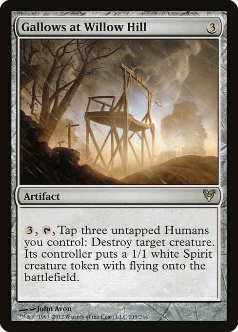 Gallows at Willow Hill (AVR 215) [Avacyn Restored]