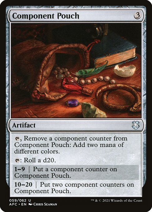 Component Pouch (AFC 59) [Forgotten Realms Commander]