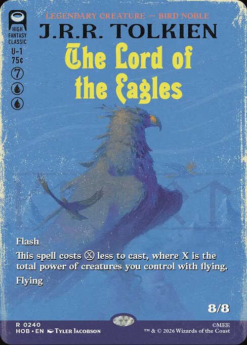 The Lord of the Eagles (Borderless) (HOB 240) [The Hobbit]