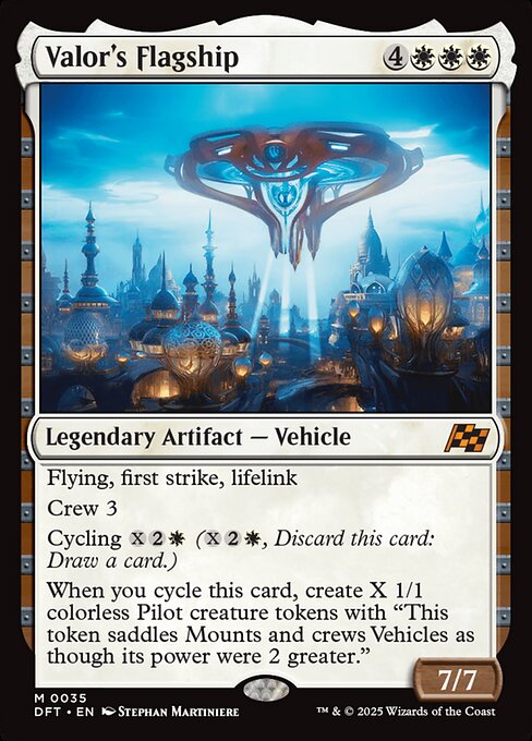 Valor's Flagship (DFT 35) [Aetherdrift]