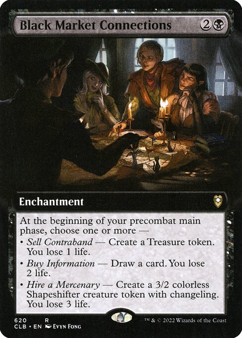 Black Market Connections (CLB 620) [Commander Legends: Battle for Baldur's Gate]