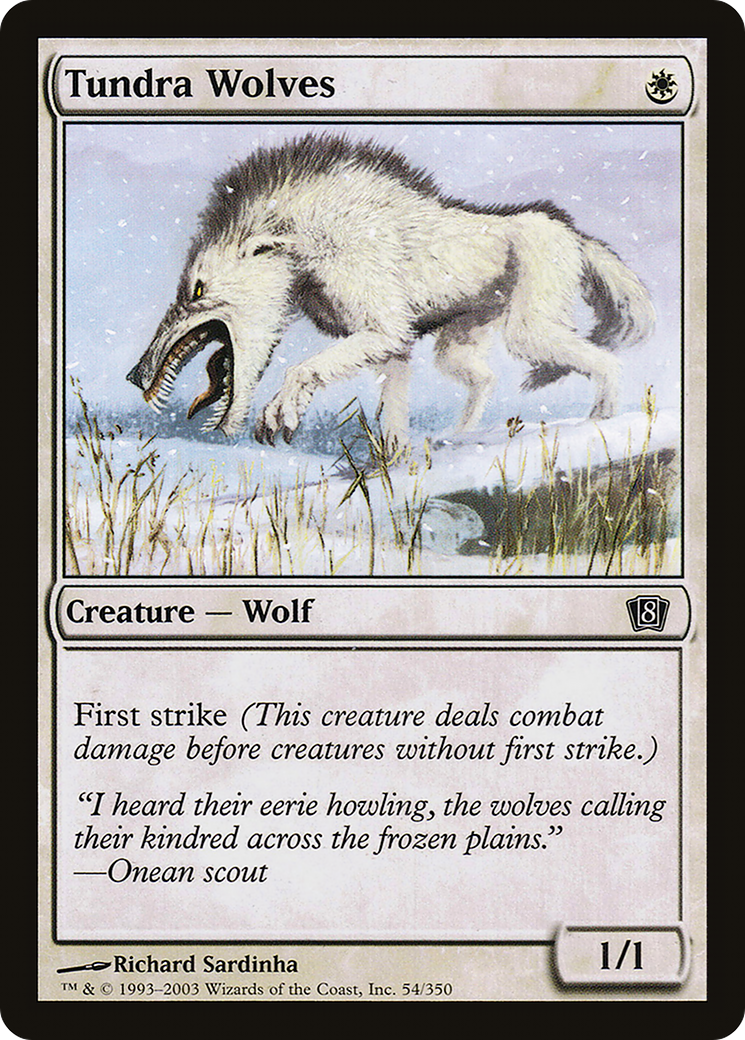 Tundra Wolves [Eighth Edition]