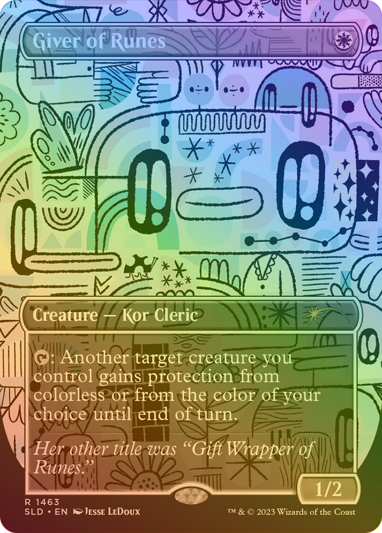 Giver of Runes (Rainbow Foil) [Secret Lair Drop Series]