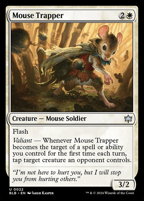 Mouse Trapper (BLB 22) [Bloomburrow]