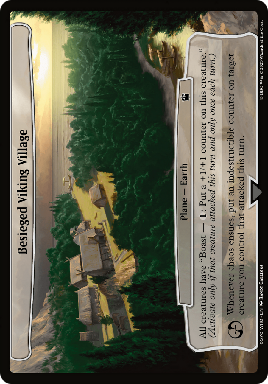 Besieged Viking Village [Doctor Who]