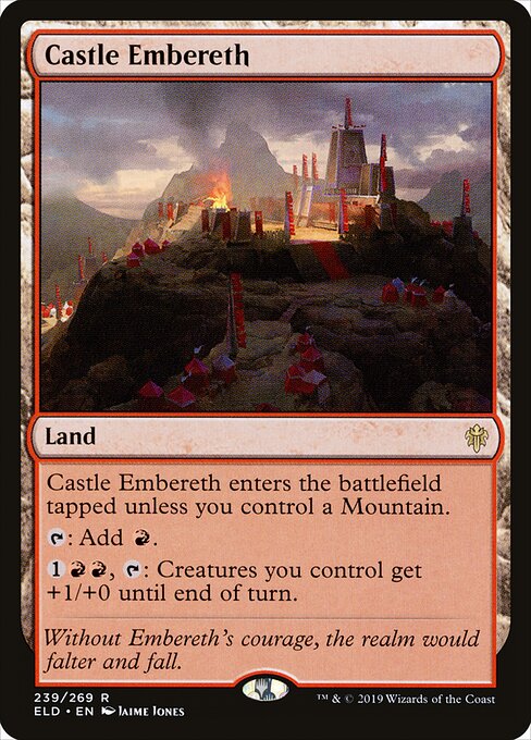Castle Embereth (ELD 239) [Throne of Eldraine]