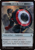 The Tiger God // Sturdy Shield Double-Sided Token [Marvel Super Heroes Tokens]