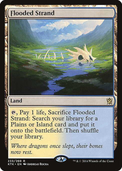 Flooded Strand (KTK 233) [Khans of Tarkir]