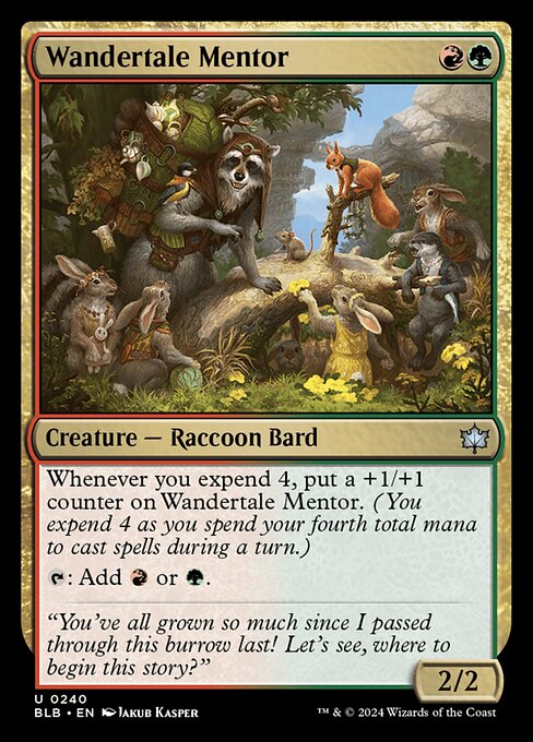 Wandertale Mentor (BLB 240) [Bloomburrow]