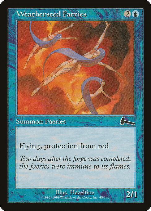 Weatherseed Faeries (ULG 48) [Urza's Legacy]
