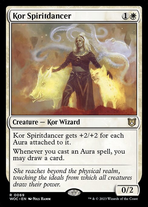 Kor Spiritdancer (WOC 69) [Wilds of Eldraine Commander]