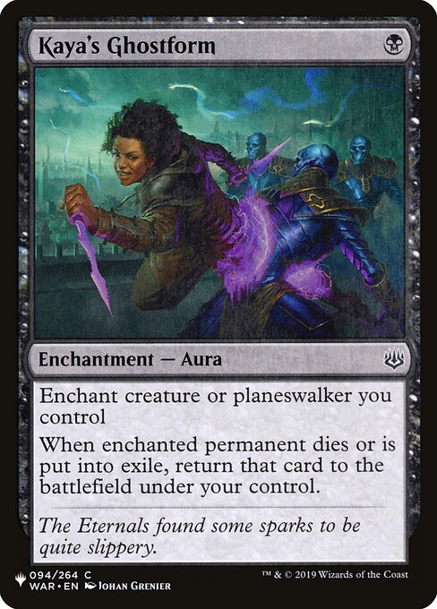 Kaya's Ghostform (PLST WAR-94) [The List]
