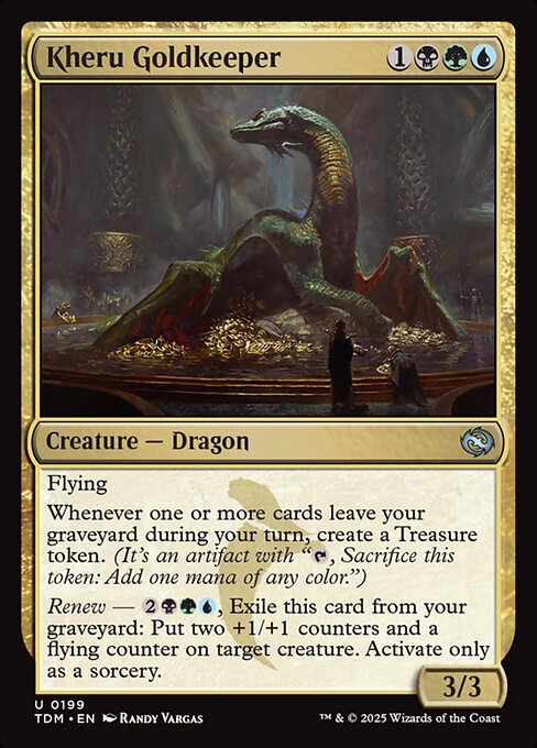 Kheru Goldkeeper (TDM 199) [Tarkir: Dragonstorm]