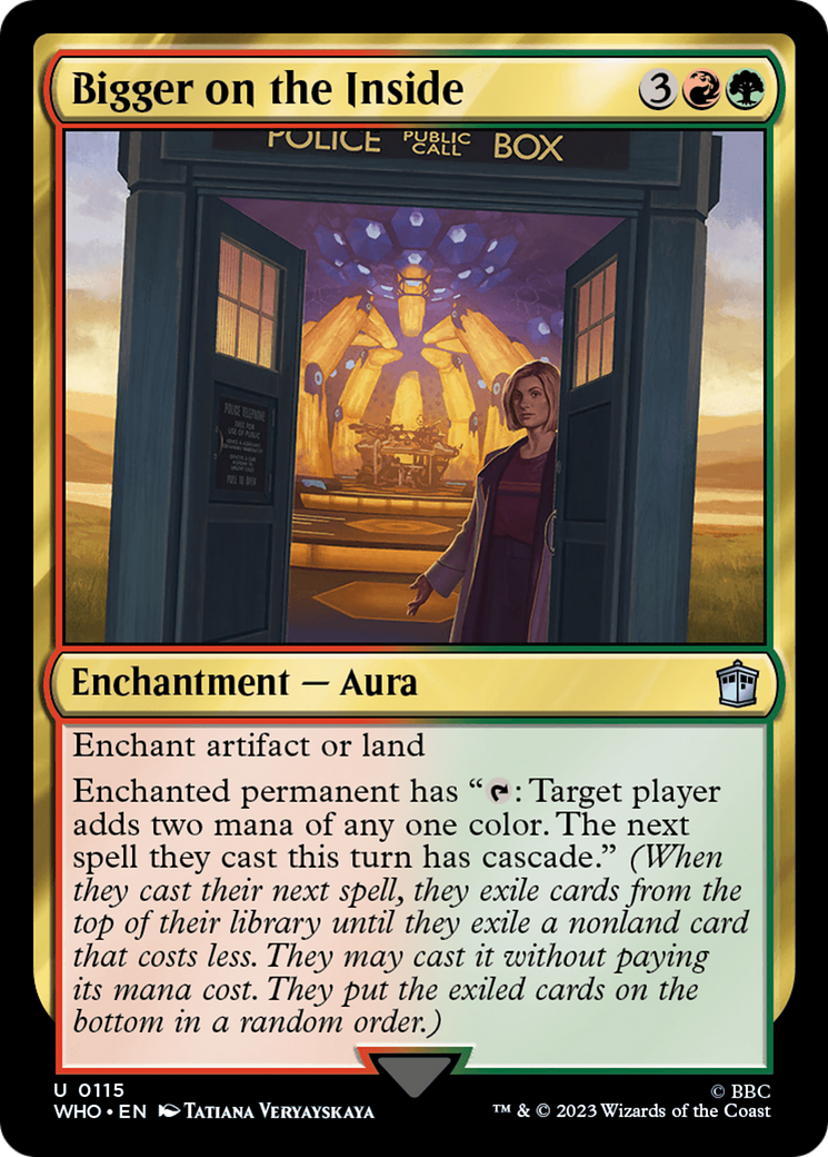 Bigger on the Inside [Doctor Who]