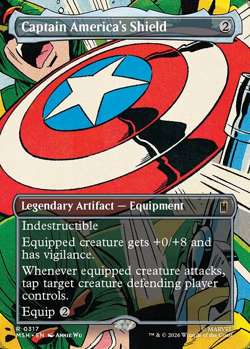 Captain America's Shield (MSH 317) [Marvel Super Heroes]