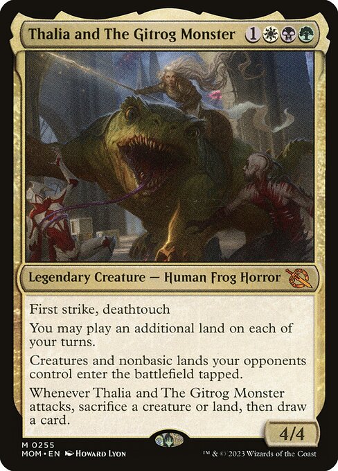 Thalia and The Gitrog Monster (MOM 255) [March of the Machine]
