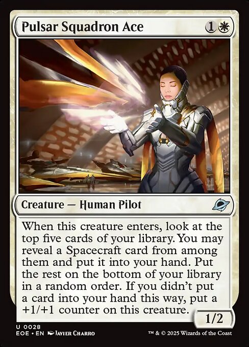 Pulsar Squadron Ace (EOE 28) [Edge of Eternities]