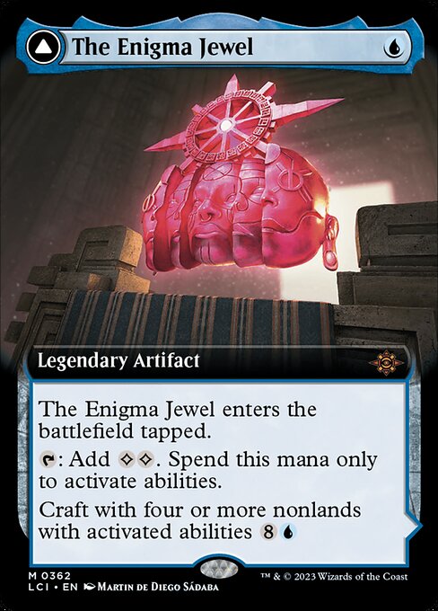 The Enigma Jewel // Locus of Enlightenment (LCI 362) [The Lost Caverns of Ixalan]