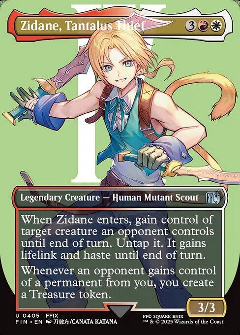 Zidane, Tantalus Thief (FIN 405) [Final Fantasy]