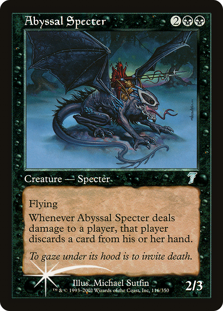 Abyssal Specter [Seventh Edition]