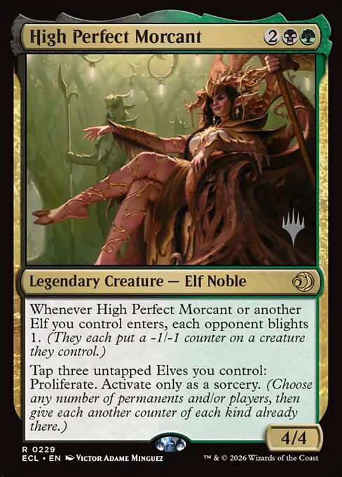 High Perfect Morcant (PECL 229p) [Lorwyn Eclipsed Promos]