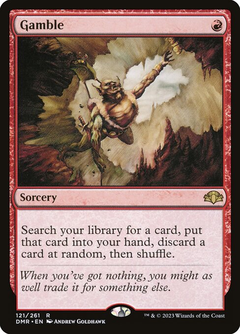 Gamble (DMR 121) [Dominaria Remastered]