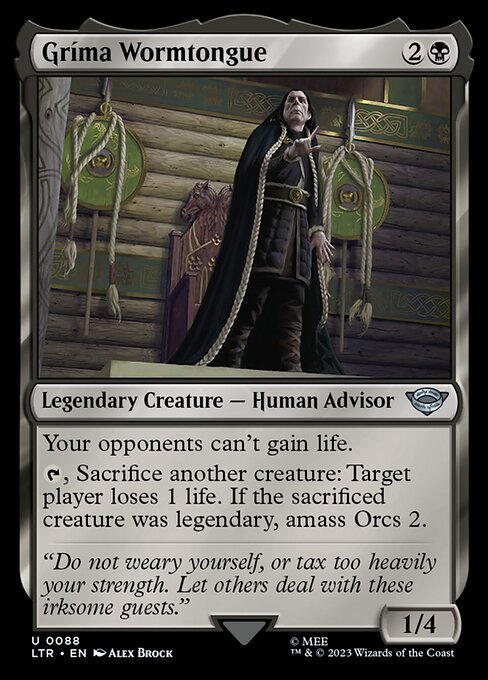 Gríma Wormtongue (LTR 88) [The Lord of the Rings: Tales of Middle-earth]