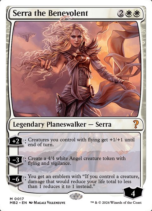 Serra the Benevolent (MB2 17) [Mystery Booster 2]