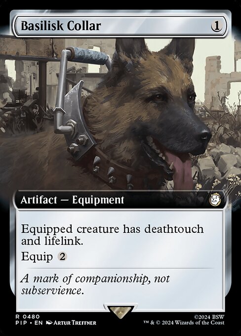 Basilisk Collar (Extended Art) (PIP 480) [Fallout]