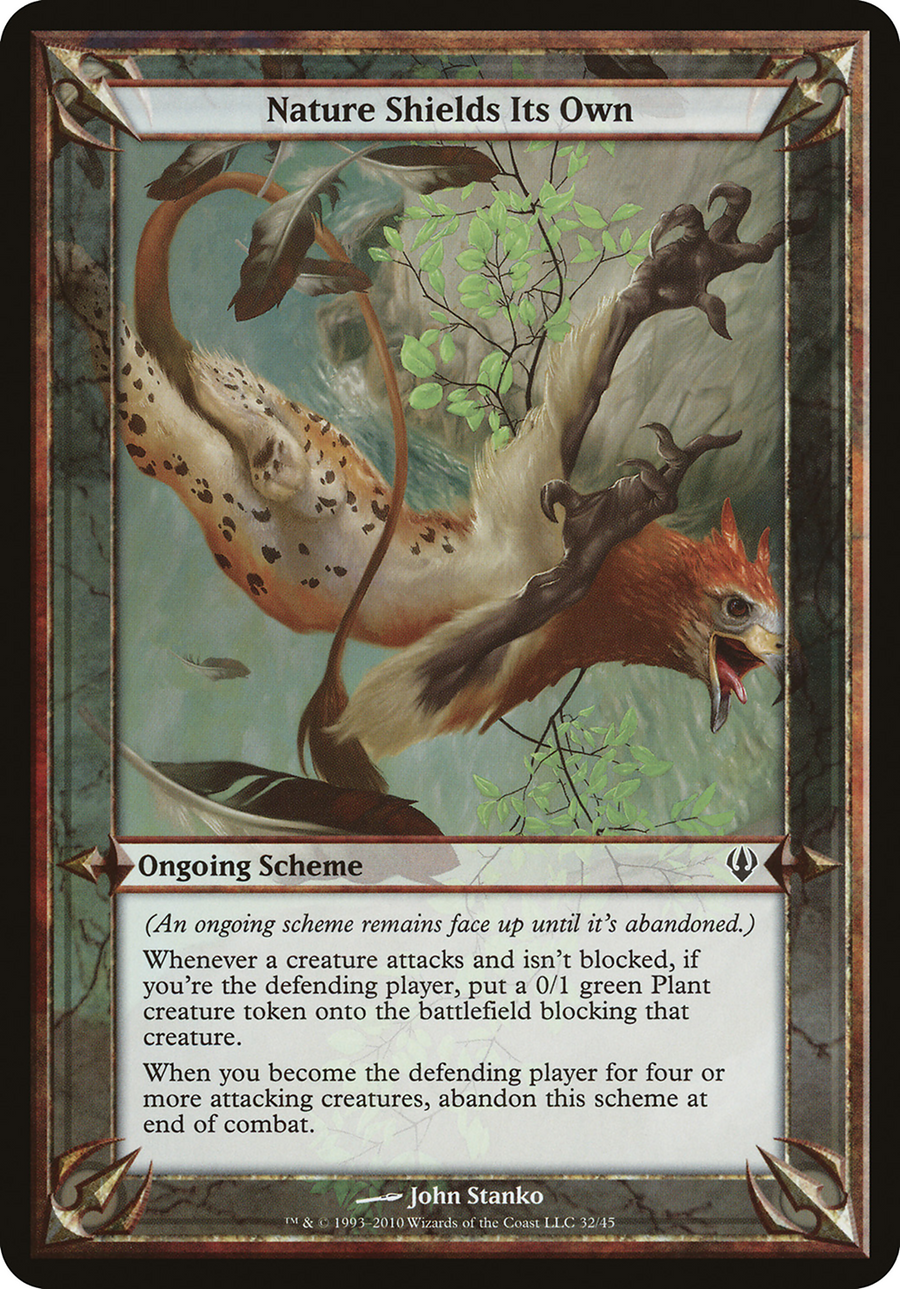 Nature Shields Its Own (Schemes) [Archenemy Schemes]
