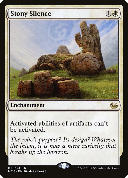 Stony Silence (MM3 25) [Modern Masters 2017]