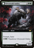 Ulvenwald Oddity // Ulvenwald Behemoth (Extended Art) [Innistrad: Crimson Vow]