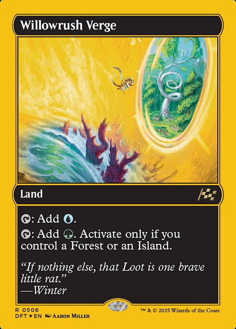 Willowrush Verge (DFT 506) [Aetherdrift]