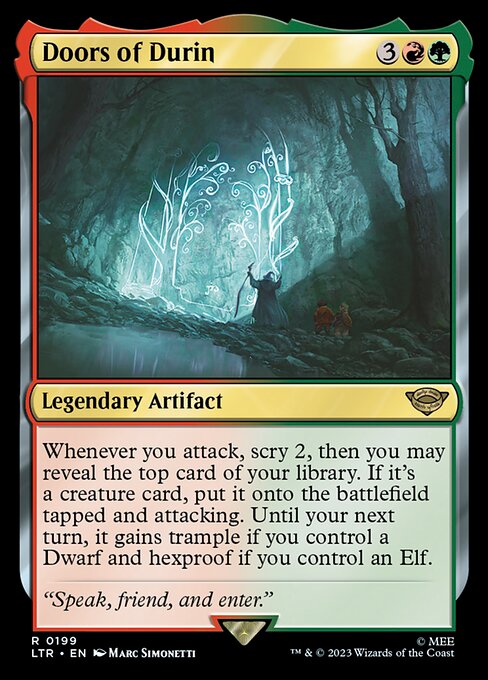 Doors of Durin (LTR 199) [The Lord of the Rings: Tales of Middle-earth]