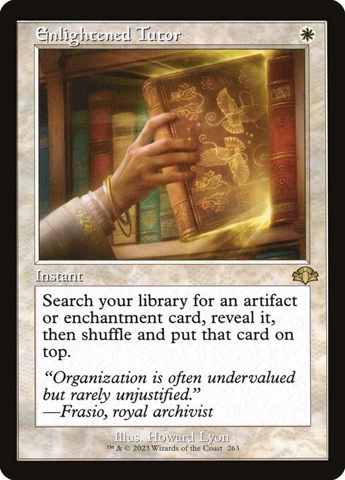 Enlightened Tutor (DMR 263) [Dominaria Remastered]