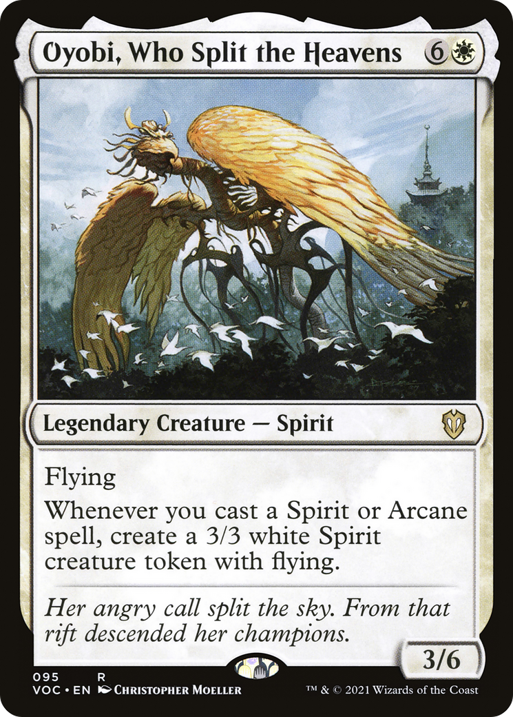 Oyobi, Who Split the Heavens [Innistrad: Crimson Vow Commander]