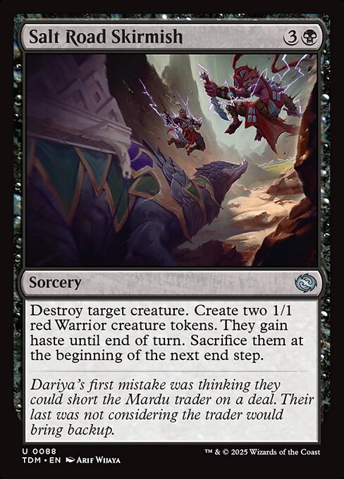 Salt Road Skirmish (TDM 88) [Tarkir: Dragonstorm]