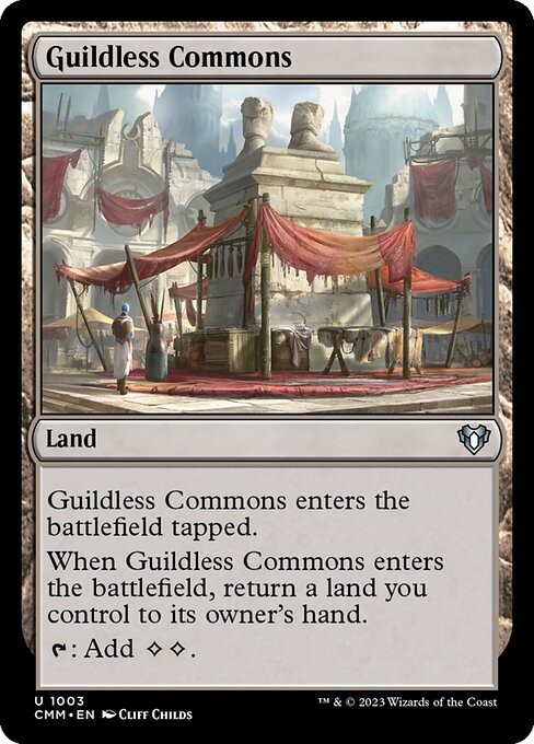 Guildless Commons (CMM 1003) [Commander Masters]