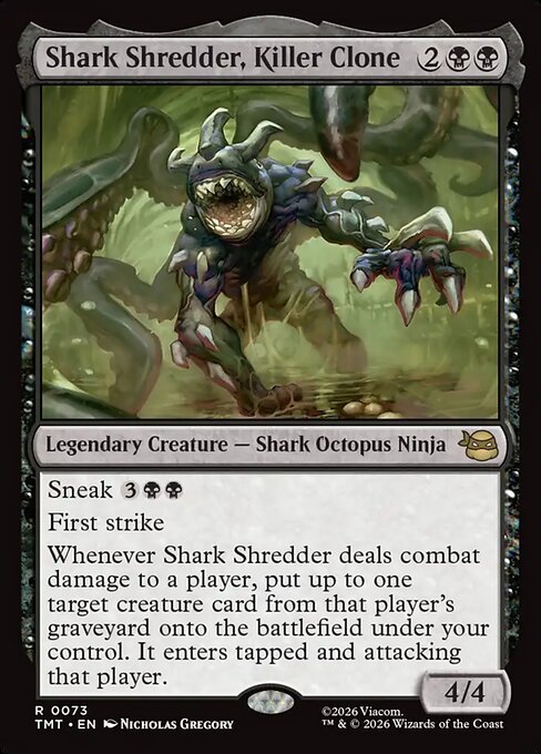 Shark Shredder, Killer Clone (TMT 73) [Teenage Mutant Ninja Turtles]