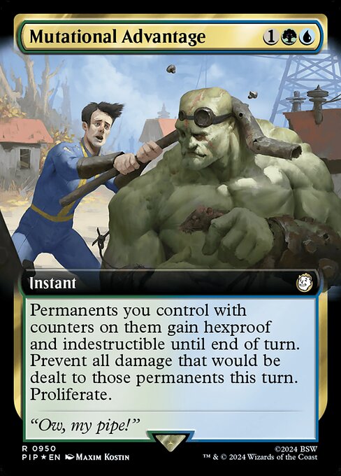 Mutational Advantage (Extended Art) (PIP 950) [Fallout]