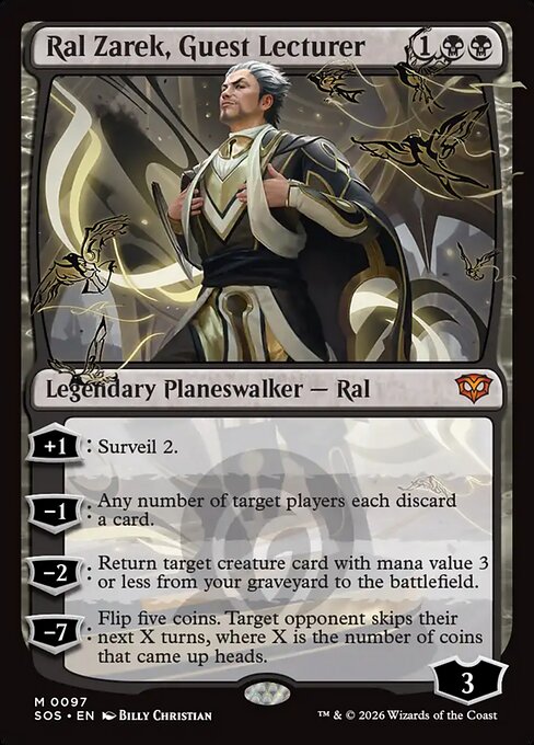 Ral Zarek, Guest Lecturer (SOS 97) [Secrets of Strixhaven]