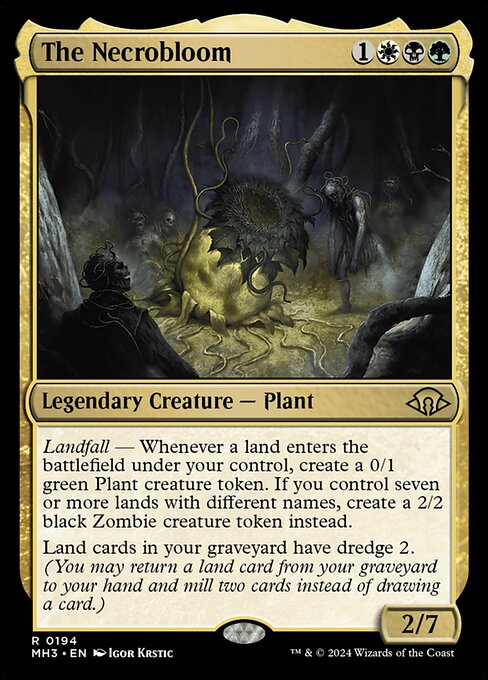 The Necrobloom (MH3 194) [Modern Horizons 3]