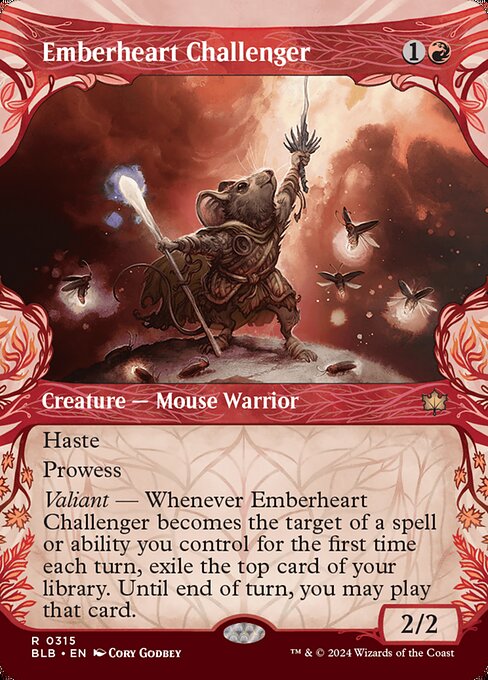Emberheart Challenger (BLB 315) [Bloomburrow]