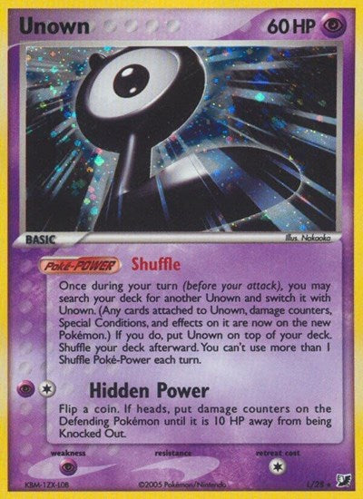 Unown L (UF L/28) [Unseen Forces]