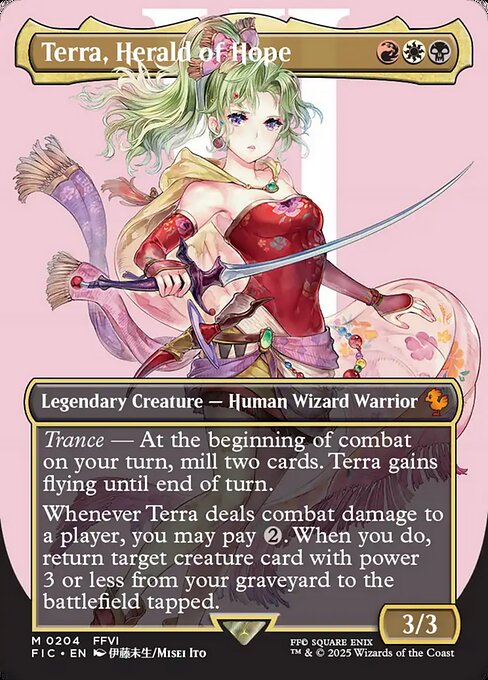 Terra, Herald of Hope (FIC 204) [Final Fantasy Commander]