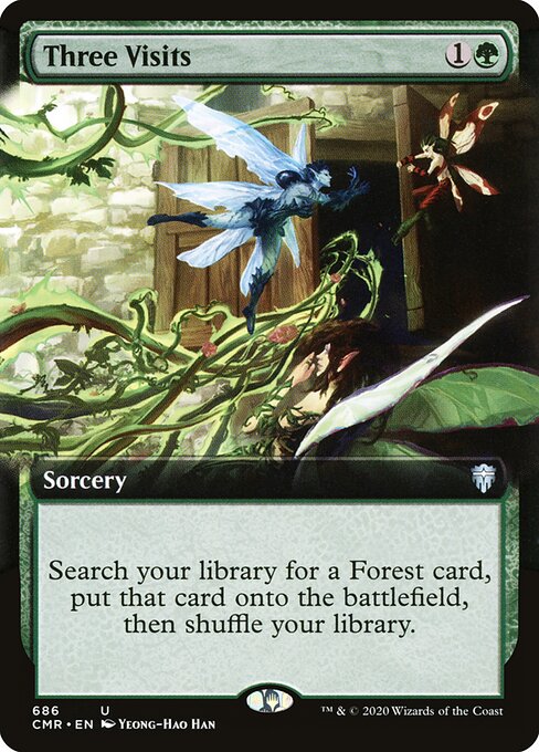 Three Visits (CMR 686) [Commander Legends]