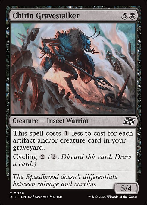 Chitin Gravestalker (DFT 79) [Aetherdrift]