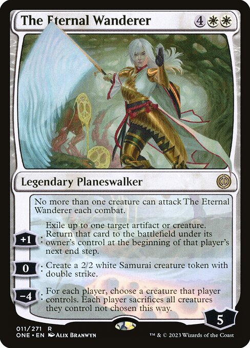 The Eternal Wanderer (ONE 11) [Phyrexia: All Will Be One]
